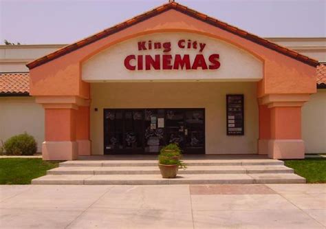 King city cinemas - King City Cinemas. 4.0 3 reviews on. Website. Website: kingcitycinemas.com. Phone: (831) 385-9100. Cross Streets: Between N 3rd St and Lynn St. 200 Broadway St King City, CA 93930-2865 2378.27 mi. 